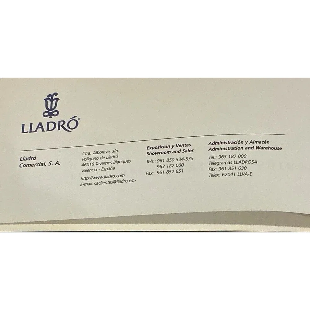 Vintage Lladro  Collectors Series Limitadas & Catalog Book Collection 5pc Lot VG